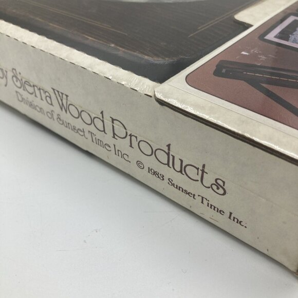 Vintage 1980s Fralbum Wood Frame Photo Album 5x7 3x5 - Picture 5 of 5